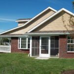 Cottage side porch